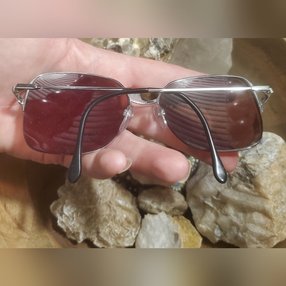 Vintage Luxottica Ceres Chrome Sunglasses. Made in Italy. - Picture 8 of 15